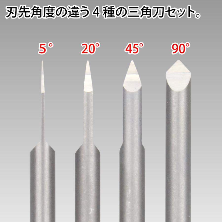 ゴッドハンド ビットブレード 三角刀 4本セット : ゴッドハンド公式