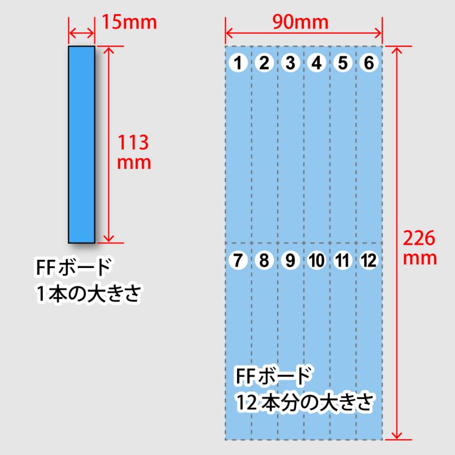 ゴッドハンド FFボードアクリル(5本セット) : ゴッドハンド公式 ゴッドハンド FFボードアクリル(5本セット) : ゴッドハンド公式