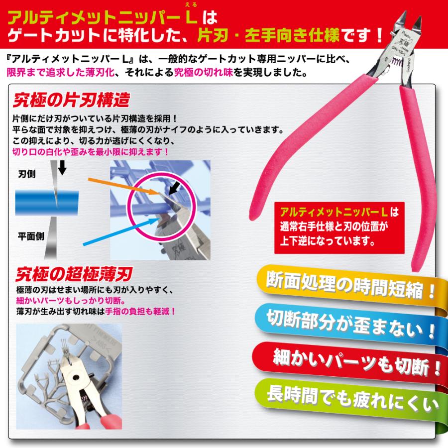 ゴッドハンド 左手用 アルティメットニッパー5.0 L 直販限定 ゴッドハンド 左手用 アルティメットニッパー5.0 L 直販限定
