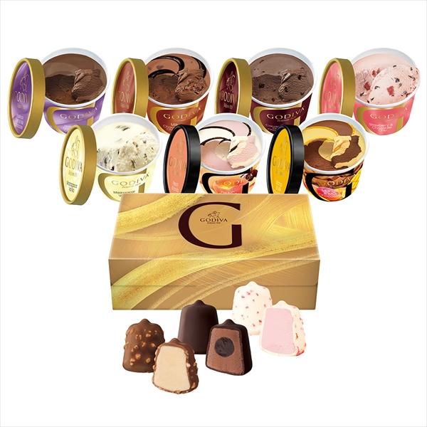ゴディバ公式 アイス アイスクリーム ギフト プレゼント お返し ゴディバ (GODIVA)【送料込】カップアイス&ショコラフォンデュ（8個入）