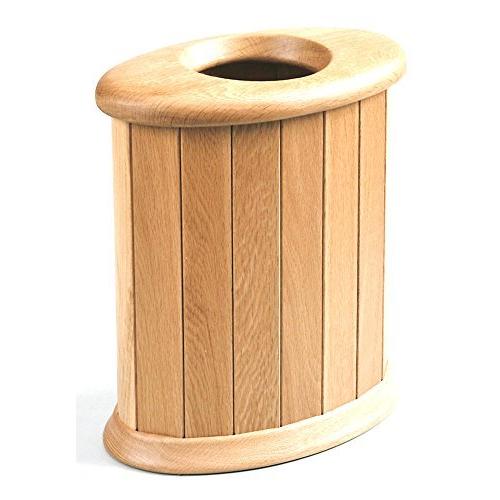 旭川家具 ササキ工芸 天然木 くずかご 楕円 S ナラ TB-OV-S-N