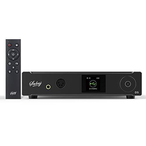 【限定品】 Sabaj D5 D/Aコンバーター ヘッドホンアンプ 一体型 最高性能 DAC チップ「ES9038PRO」内蔵 USB DAC 【7787651807】(27470円)