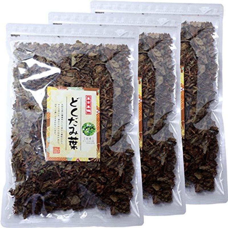 どくだみ茶 どくだみの葉135ｇ×3袋セット 巣鴨のお茶屋さん 山年園