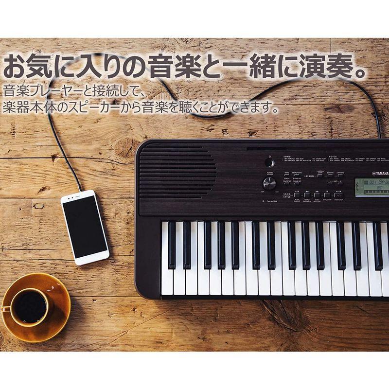 高価値 Yamaha Psr 60dw ヘッドホンセット 61鍵盤 ダークウォルナット タッチレスポンス Pacific Com Co