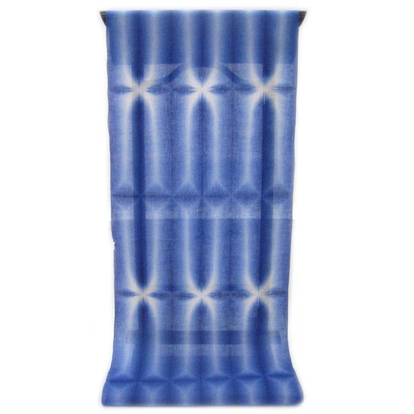 送料無料 伝統の絞り染め 京都老舗 絞染専門製造卸謹製 板締め絞り 綿麻変わり織り 瑠璃色 雪花柄 反物 Y235 昭和元年創業 呉服ますや 通販 Yahoo ショッピング 21正規激安 Www Jsanalytikal Com