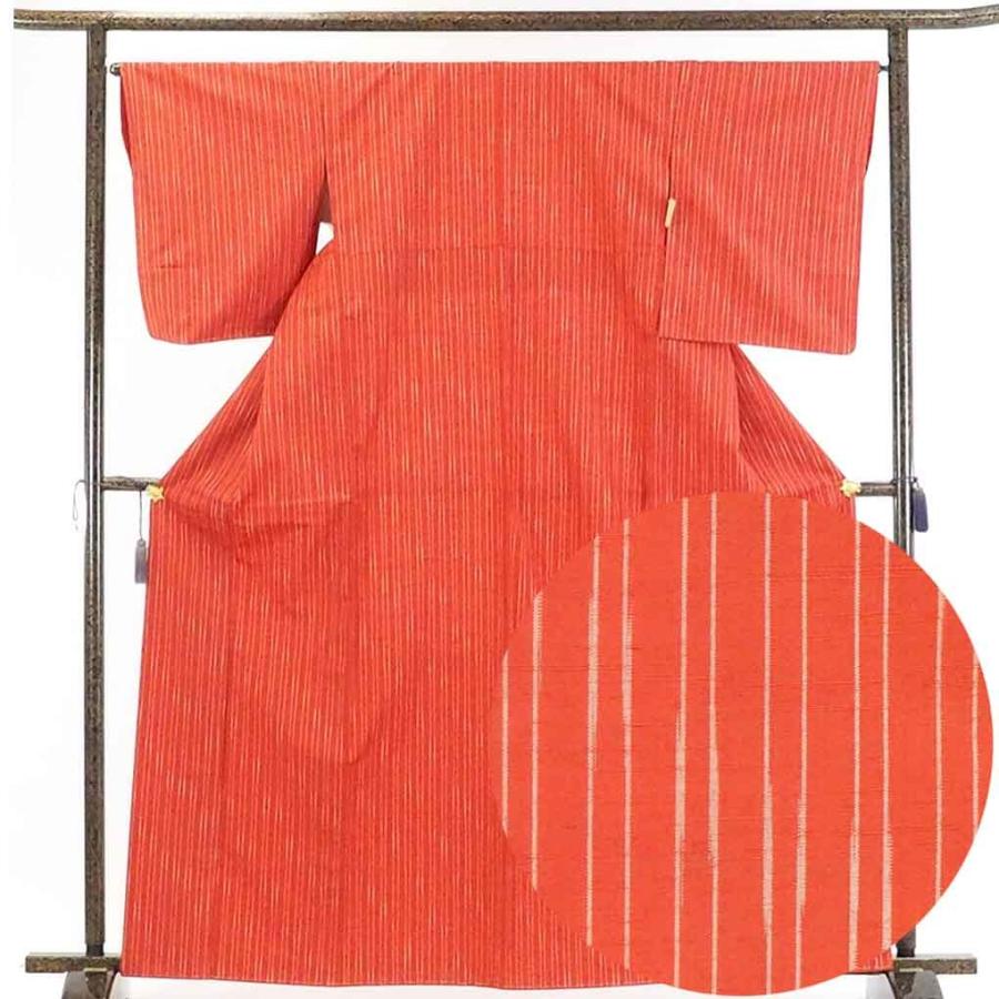 21公式店舗 リサイクル着物 紬 正絹朱赤地縦縞袷紬着物未使用品 A 新品とリサイクル着物呉服のきくや 通販 Yahoo ショッピング メーカー希望小売価格から30 Off Static Jimsartforall Com