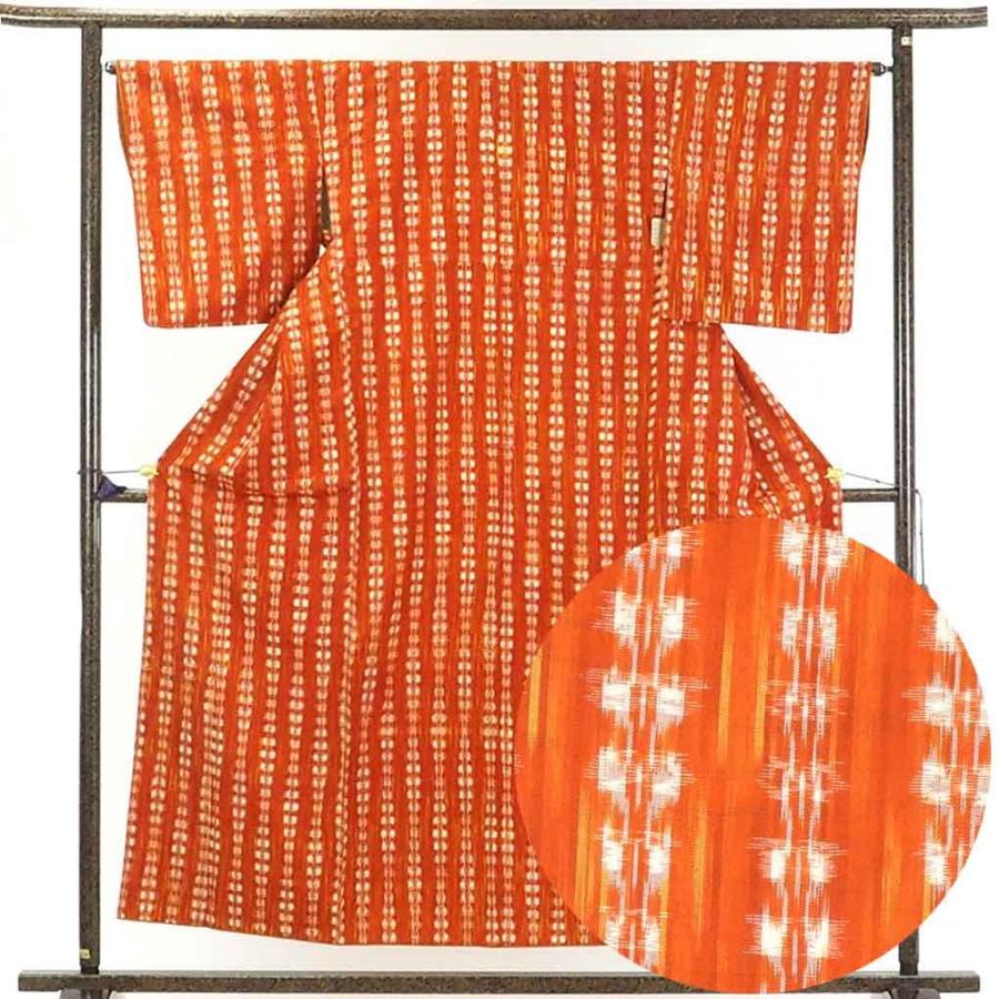 紬 身丈156cm 裄65cm 前幅23cm 後幅29cm 袖丈49cm 袷仕立 正絹（シルク）ランクA・美品 リサイクル