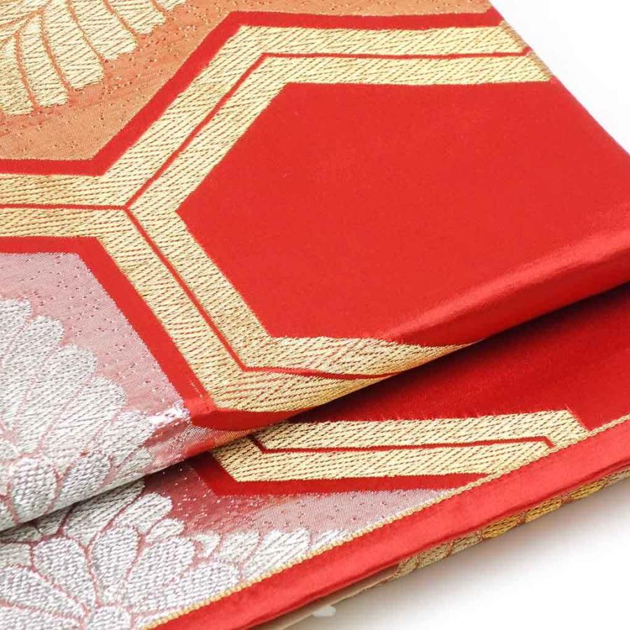 袋帯毘沙門亀甲柄意匠登録品着物卒業式