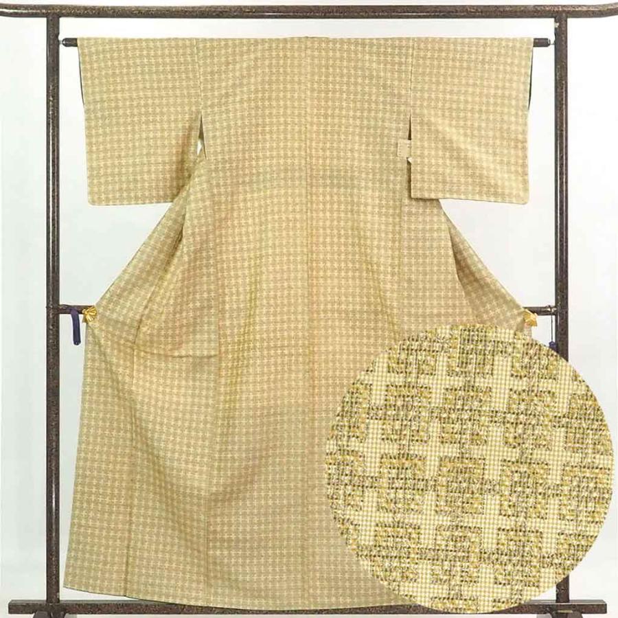 紬 身丈160cm 裄62cm レディース 袷 裄Sサイズ 秋冬春用 正絹（シルク