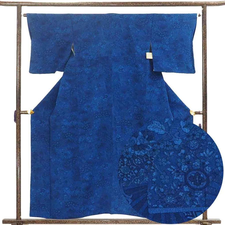 小紋 リサイクル着物 身丈156cm 裄66cm 前幅25cm 後幅29cm 袖丈47cm 袖 