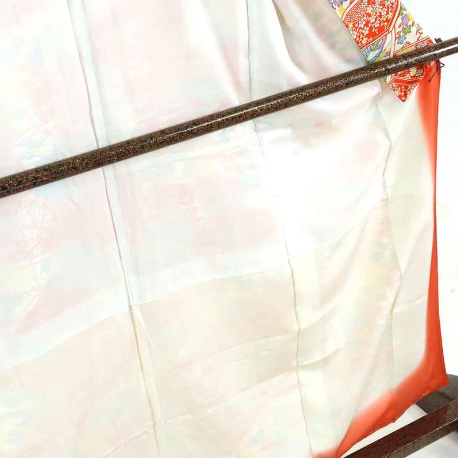 小紋 リサイクル着物 身丈163cm 裄65cm 前幅23cm 後幅29.5cm 袖丈58cm 