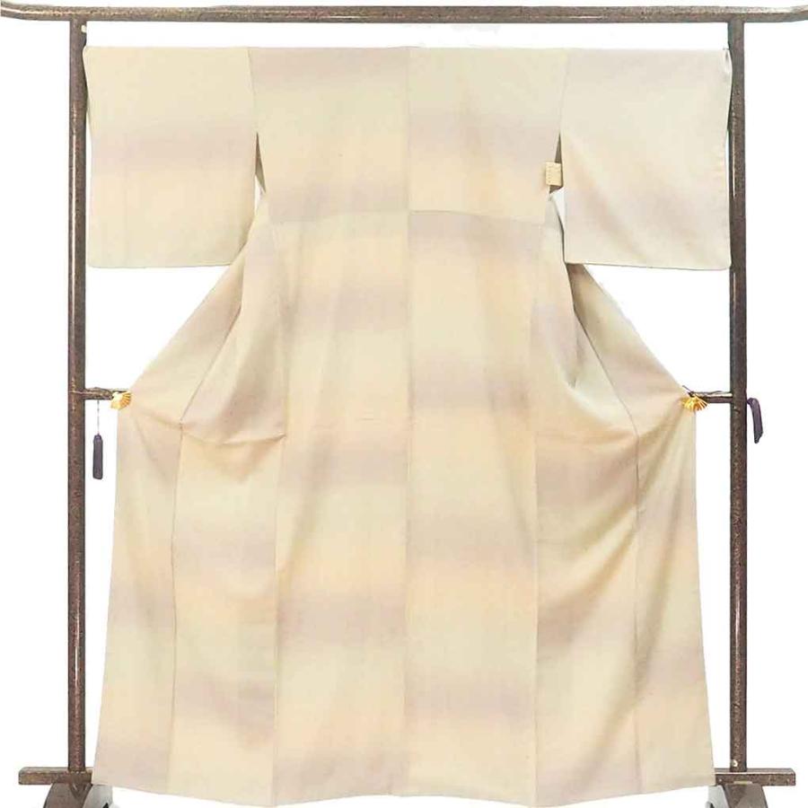 未使用　正絹　袷　紬　燕　身丈（肩から）161㎝ 未使用 正絹 袷 紬 燕 身丈（肩から）161㎝