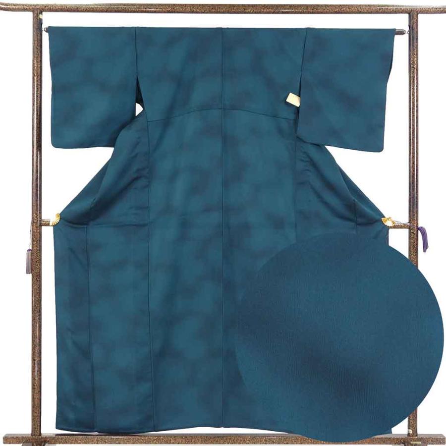 色無地 身丈159cm 裄65cm レディース 単衣 ぼかし 裄Mサイズ 初夏