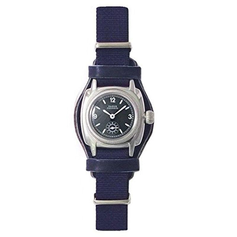 【在庫有】 COUSSIN 腕時計 ヴァーグウォッチカンパニー MIL(クッション CO-S-007 GUIDI&ROSELLINIレザー台座付 ミル) 腕時計