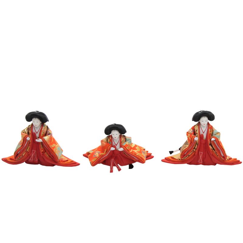 アウトレット品 雛人形三人官女単体 人形のみ 柳官女 飾り幅60 69cm 金襴 朱赤金 B 1 22a Ya 1687 22a Ya 1687 五月人形のやまと 通販 Yahoo ショッピング