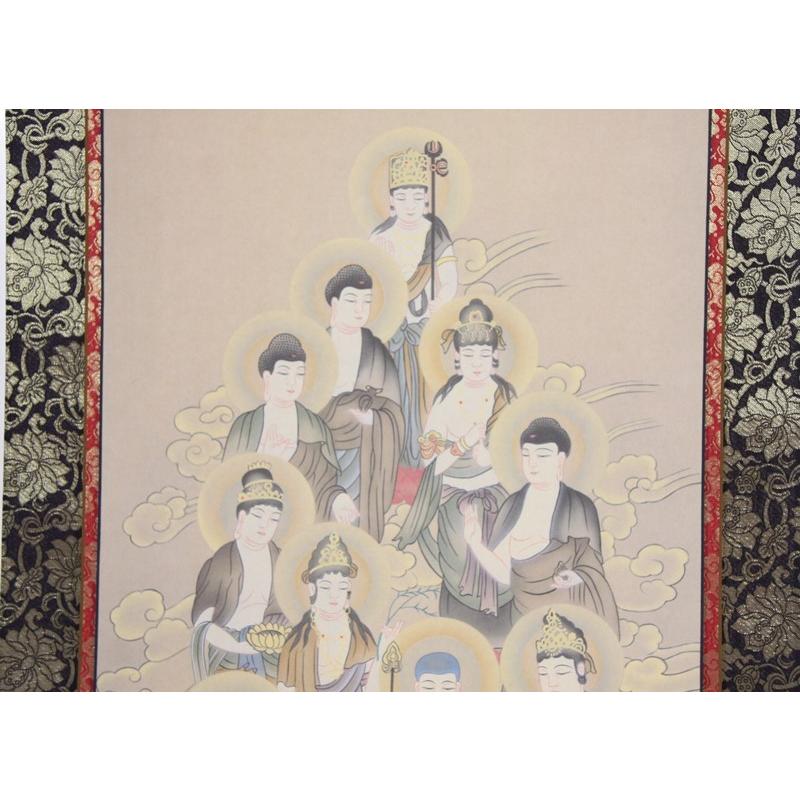 アウトレット品 掛軸仏画 十三佛 (筆者：山村観峰) 法要掛軸 22a-ya-2379_2