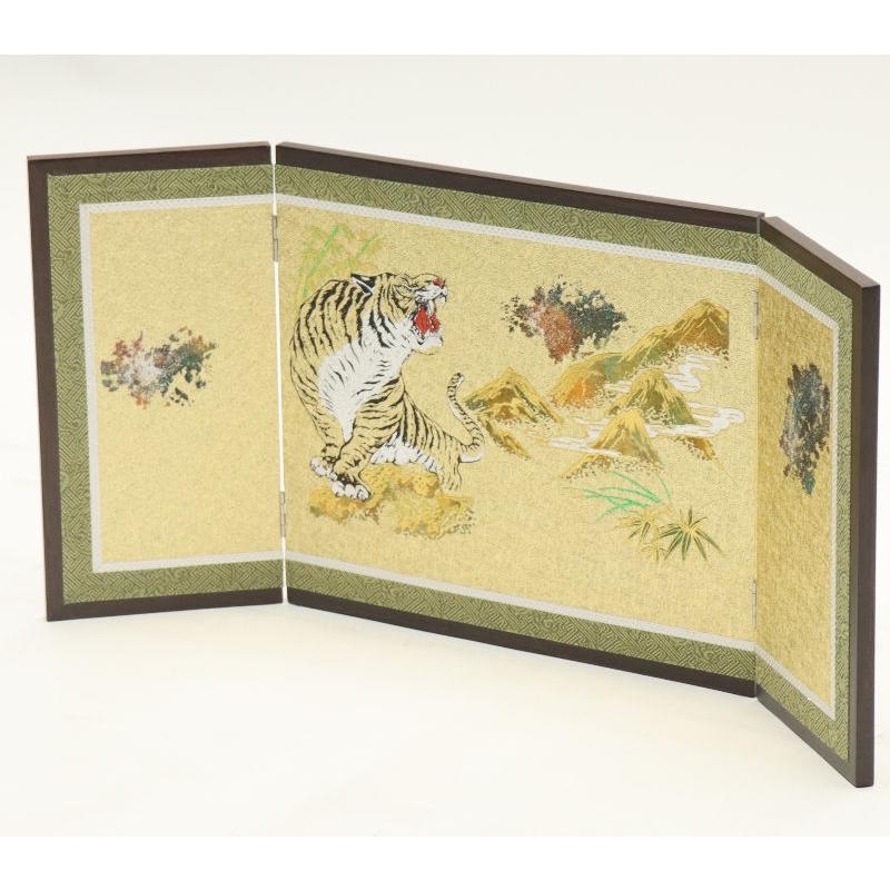 竹に虎 | Pay ID 五月人形 端午の節句 屏風18号 竹