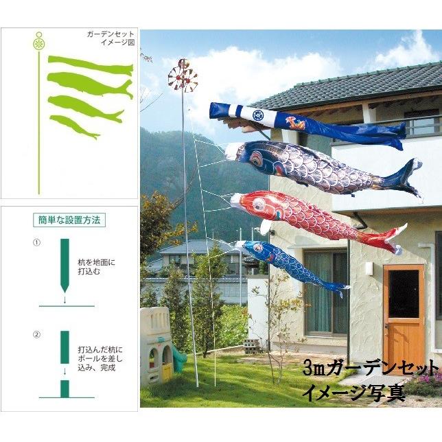 楽天ランキング1位 徳永 鯉のぼり 庭園用 ガーデンセット 杭打込式 ポールフルセット 3m鯉3匹 京錦 京鶴吹流し 北海道 沖縄 離島を除き送料無料 Koi Tn 4 115 0 五月人形のやまと 通販 Yahoo ショッピング 新着商品 Sipeka Smknpuspahiang Sch Id