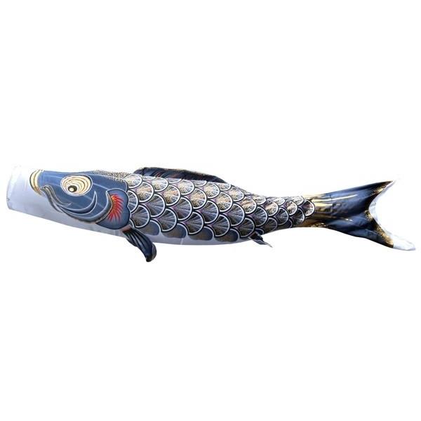 徳永 鯉のぼり ベランダ用 ロイヤルセット 格子取付タイプ 1.5m鯉3匹  真・太陽  日之出鶴吹流し  撥水加工  北海道・沖縄・離島を除き送料無料_6