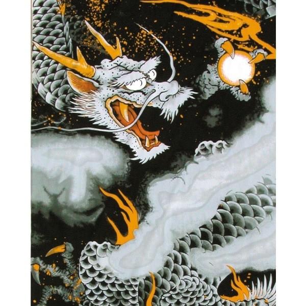 徳永鯉 節句のぼり 龍虎之図幟 極上山水龍虎之図幟単品 ７.５ｍ 巾１０５ｃｍ 単品 151-405_3