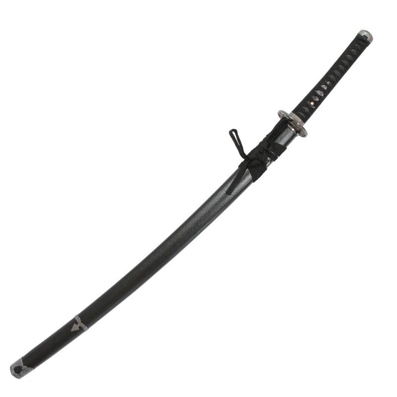 戦国シリーズ 竹中半兵衛 重治 大刀 刃紋入り刀身 メッキ合金 neu089 日本刀 美術刀剣 おもちゃ 通販 代引き不可 【仕込ん】