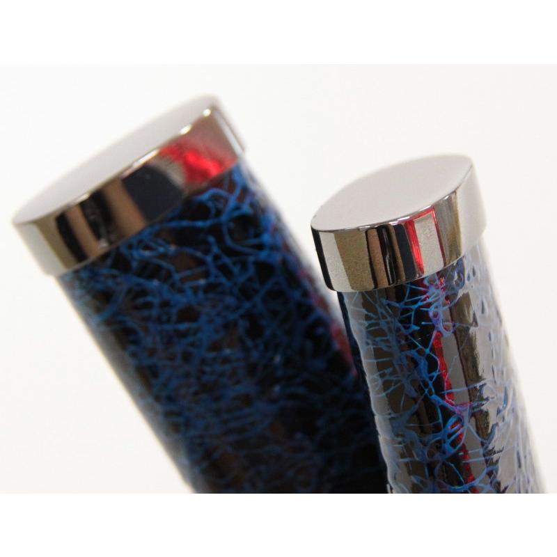 模造刀 雲シリーズ 青雲 大小刀 刃紋入り刀身 メッキ合金 neu045set