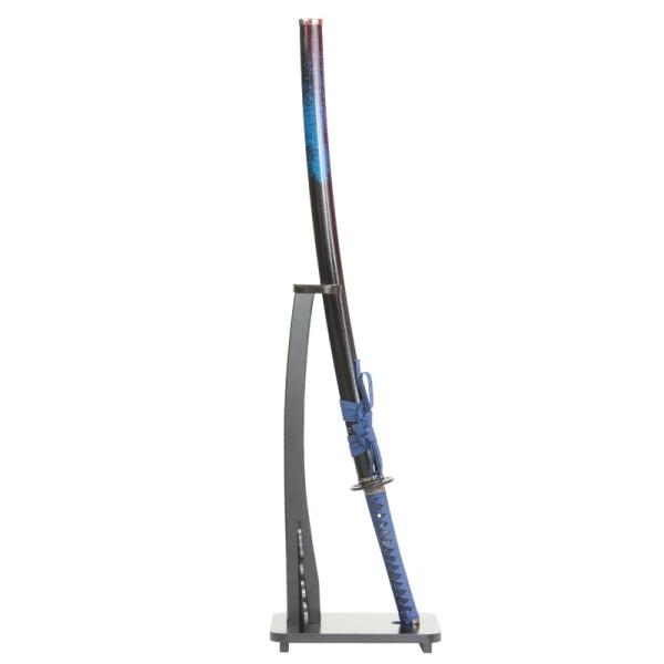 模造刀 飛沫シリーズ 青飛沫 掛け台・刀袋付 大刀 竜刀身 neu115l 日本刀 美術刀剣 おもちゃ 通販 代引き不可