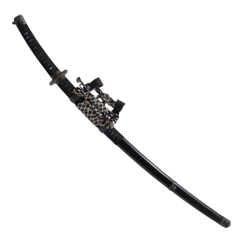 60 Off 模造刀 太刀 陣太刀 黒呂塗り鞘 極上研磨刀身 大刀 縦掛台 刀袋付 Tks 277 日本刀 美術刀剣 おもちゃ 通販 代引き不可 在庫一掃 Hhib Com Br