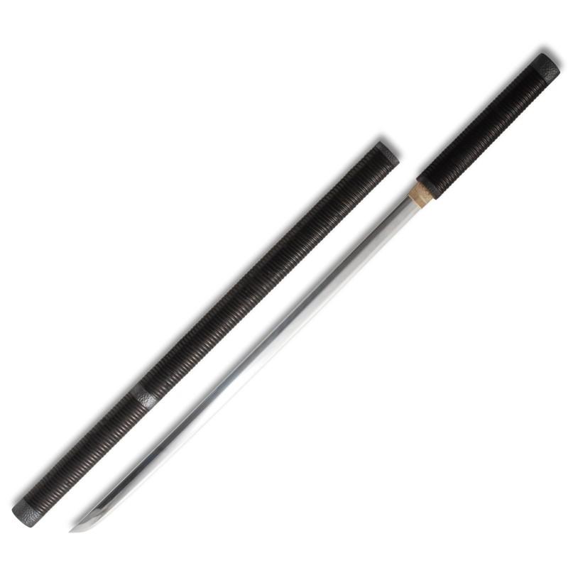 模造刀 忍者刀 杖栫え仕様刀 十兵衛型 アルミ刀身 仕込杖 横
