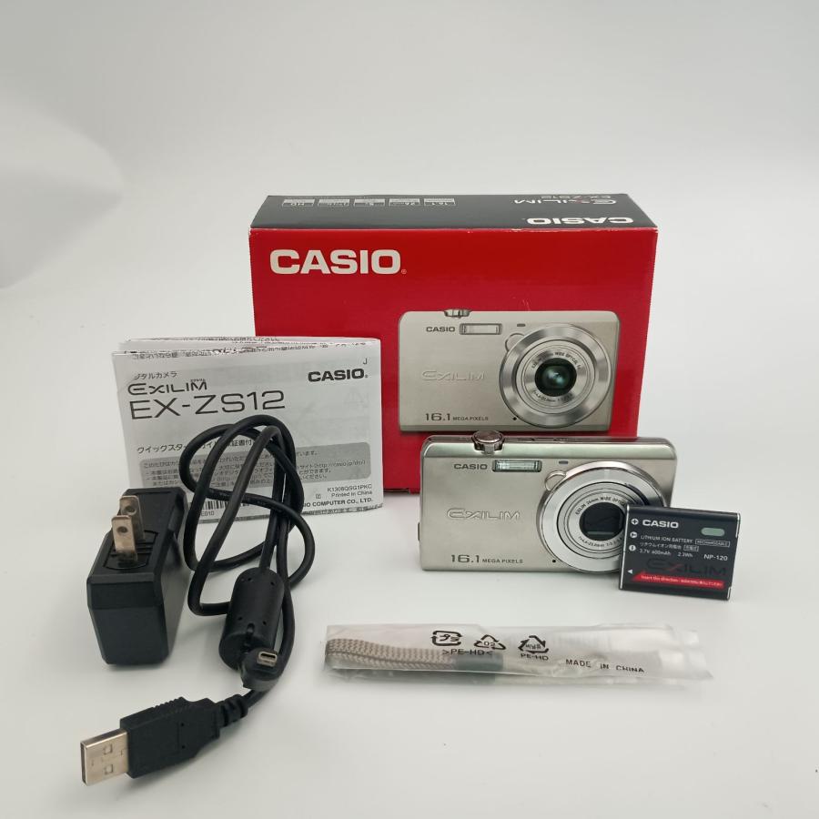 【美品】カシオ EXILIM EX-ZS12 コンパクトデジタルカメラ EX-ZS12 - デジタルカメラ - CASIO