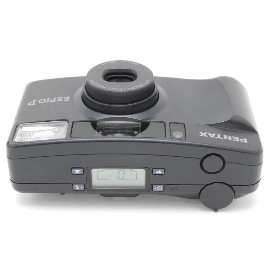 【動作確認済】 Pentax ESPIO P F0821-18ID p ペンタックス PENTAX Espio P Black フィルムカメラ 動作確認