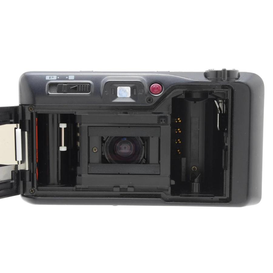 【動作確認済】 Pentax ESPIO P F0821-18ID p ペンタックス PENTAX Espio P Black フィルムカメラ 動作確認