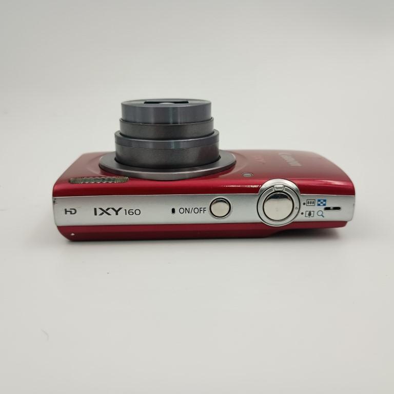 ブラックキャノン Canon IXY 160 レッド コンパクトデジタル