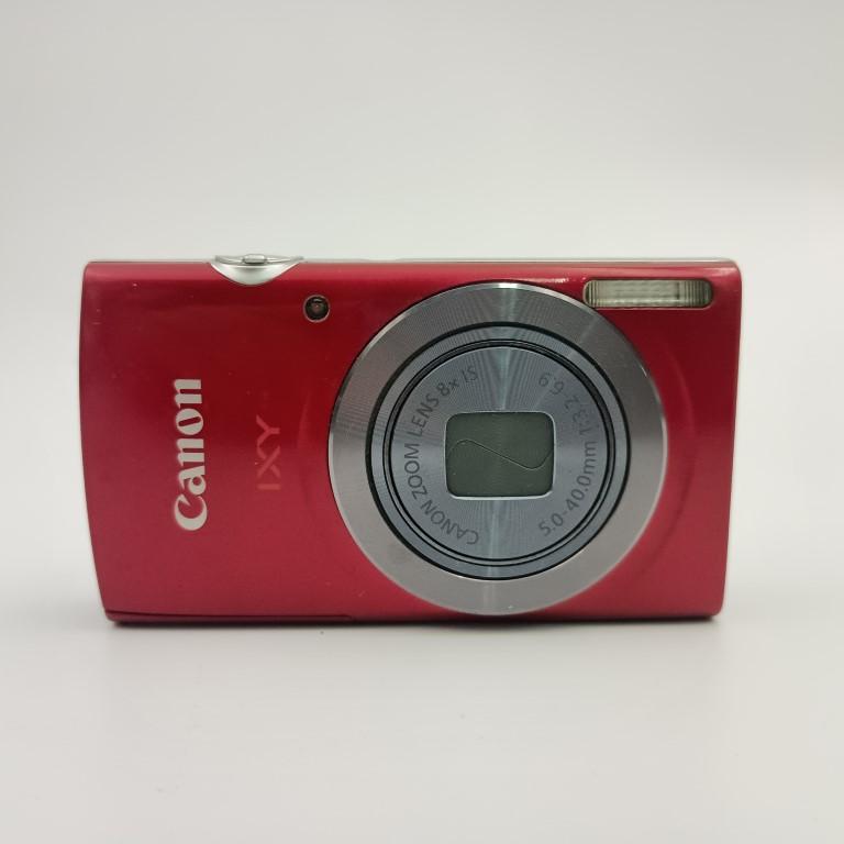 ブラックキャノン Canon IXY 160 レッド コンパクトデジタル