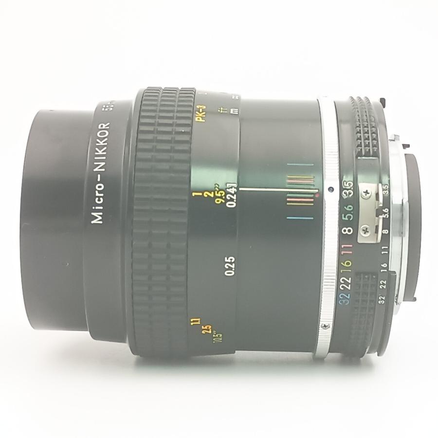ニコン（Nikon） Micro NIKKOR 55mm F/3.5 Ai Black レンズ