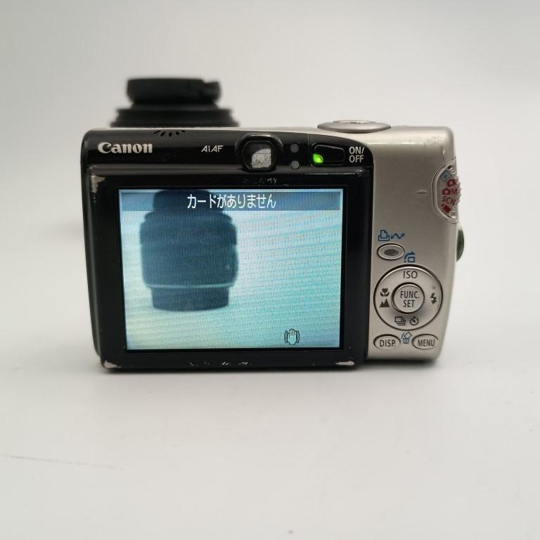 Canon IXY DIGITAL 800 IS Silver コンパクトデジタルカメラ 〇 【公式
