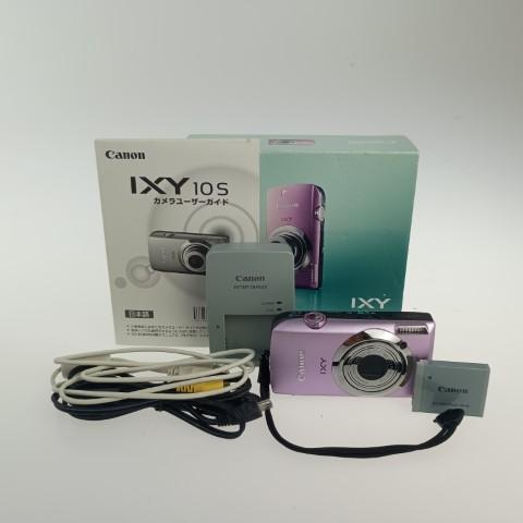 キヤノン CANON IXY 10S コンパクトデジタルカメラ ピンク ブラックキャノン Canon IXY DIGITAL 10 S Pink コンパクトデジタル
