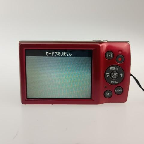 ブラックキャノン Canon IXY 200 Red コンパクトデジタルカメラ