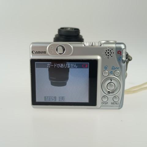 ブラックキャノン Canon PowerShot A540 Silver コンパクトデジタル
