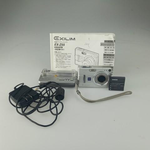 CASIO EX-Z55 デジタルカメラ シルバー CASIO（カシオ） Casio EXILIM EX-Z55 Silver コンパクトデジタル