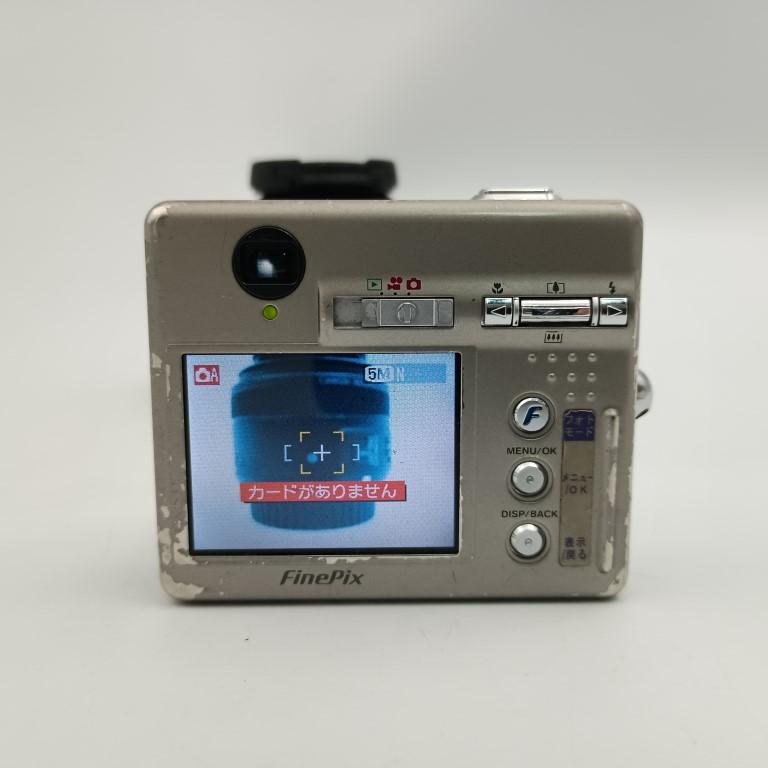 【完動品】FUJIFILM Finepix F450 デジタルカメラ FUJIFILM（フジフイルム） FUJIFILM Finepix F450 Silver コンパクト