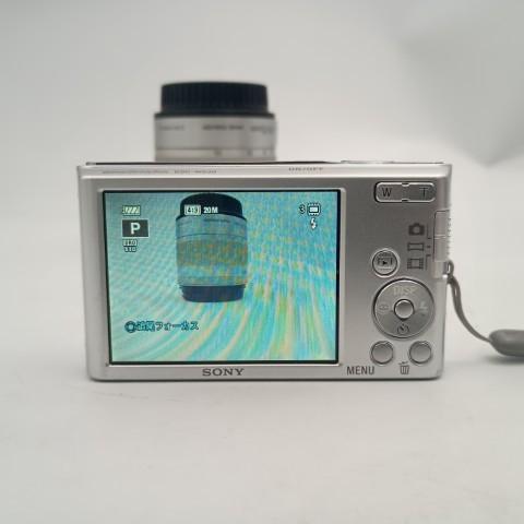 SONY Cyber Shot DSC-W830 Silver コンパクトデジタルカメラ 新品充電器付き_7