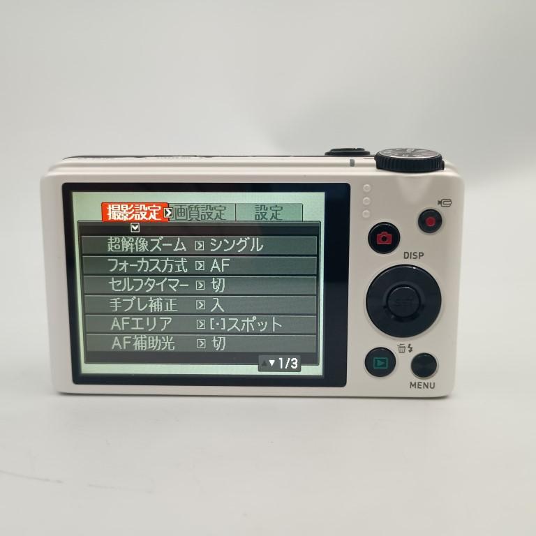 CASIO（カシオ） Casio EXILIM EX-ZR100 White コンパクトデジタル