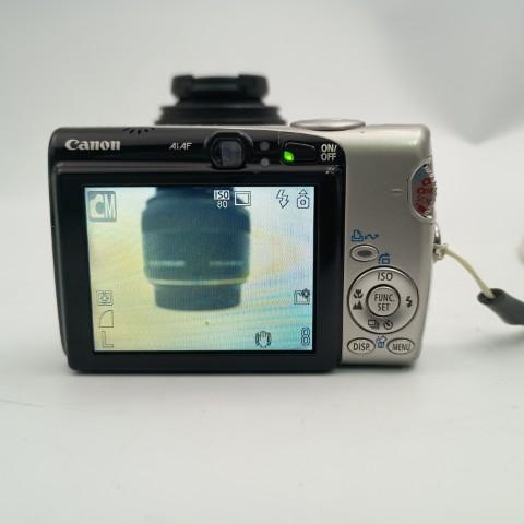 Canon IXY DIGITAL 800 IS Silver コンパクトデジタルカメラ / 【公式
