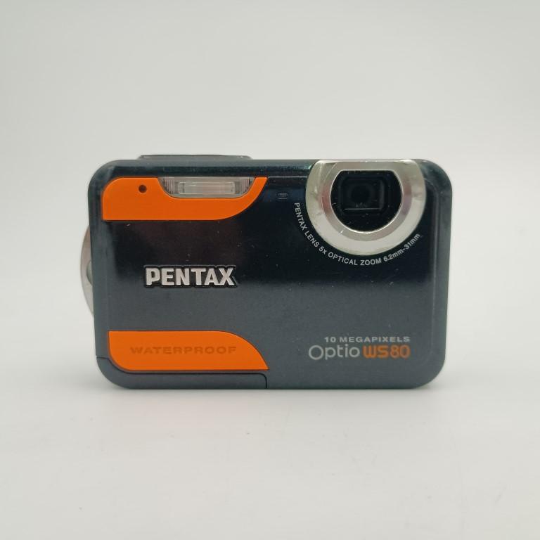 PENTAX Optio WS80 Orange コンパクトデジタルカメラ