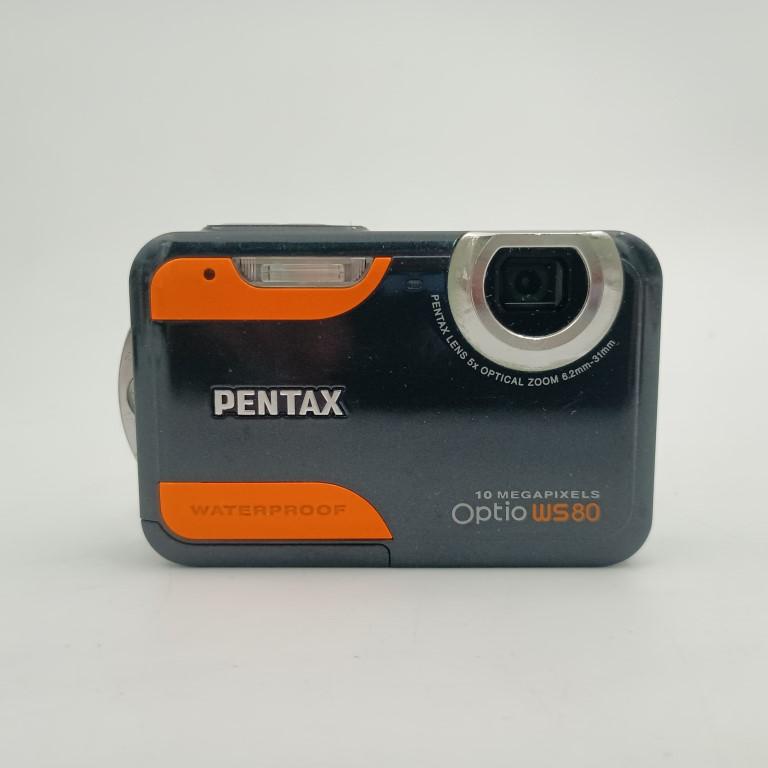 PENTAX Optio WS80 Orange コンパクトデジタルカメラ