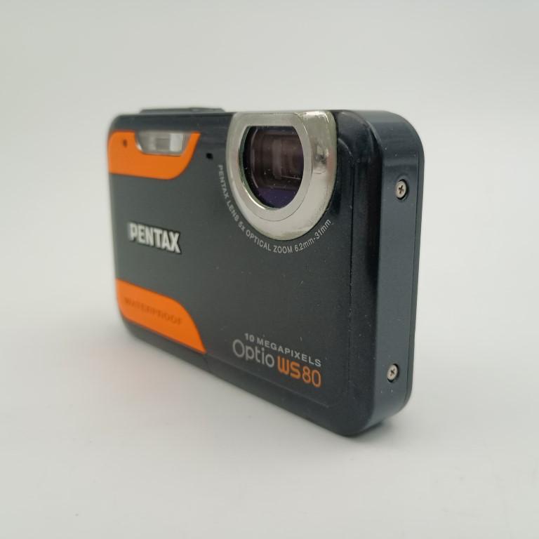 PENTAX Optio WS80 Orange コンパクトデジタルカメラ