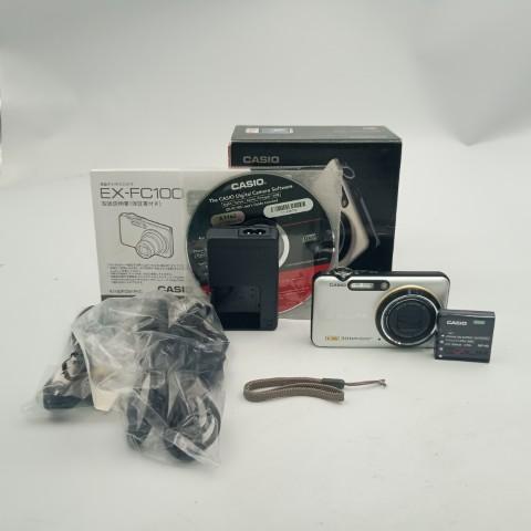 CASIO EX-FC100 コンデジカメラ デジカメ CASIO（カシオ） Casio EXILIM EX-FC100 Silver コンパクトデジタル