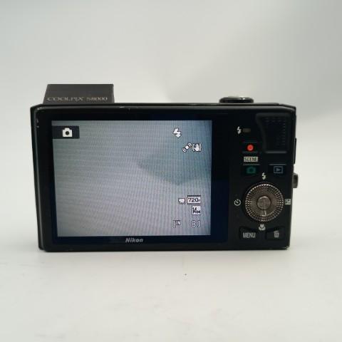 Nikon COOLPIX S8000 Black コンパクトデジタルカメラ 【公式通販】