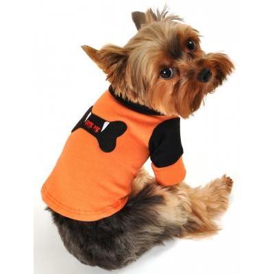 犬服♡ orange ∞ 犬服オレンジ・Bite Me ・輸入犬服Tシャツ : ゴーゴードッグス Yahoo